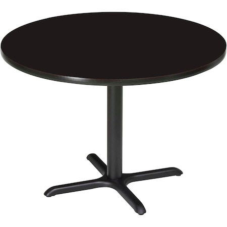 Interion By Global Industrial Dining Table, 36 in W, 36 in L, 29 in H 695672BK